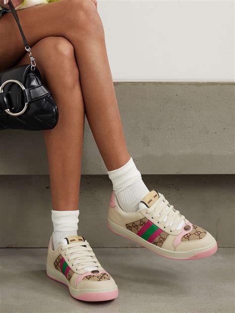 sneakersi gucci dama|farfetch gucci sneakers.